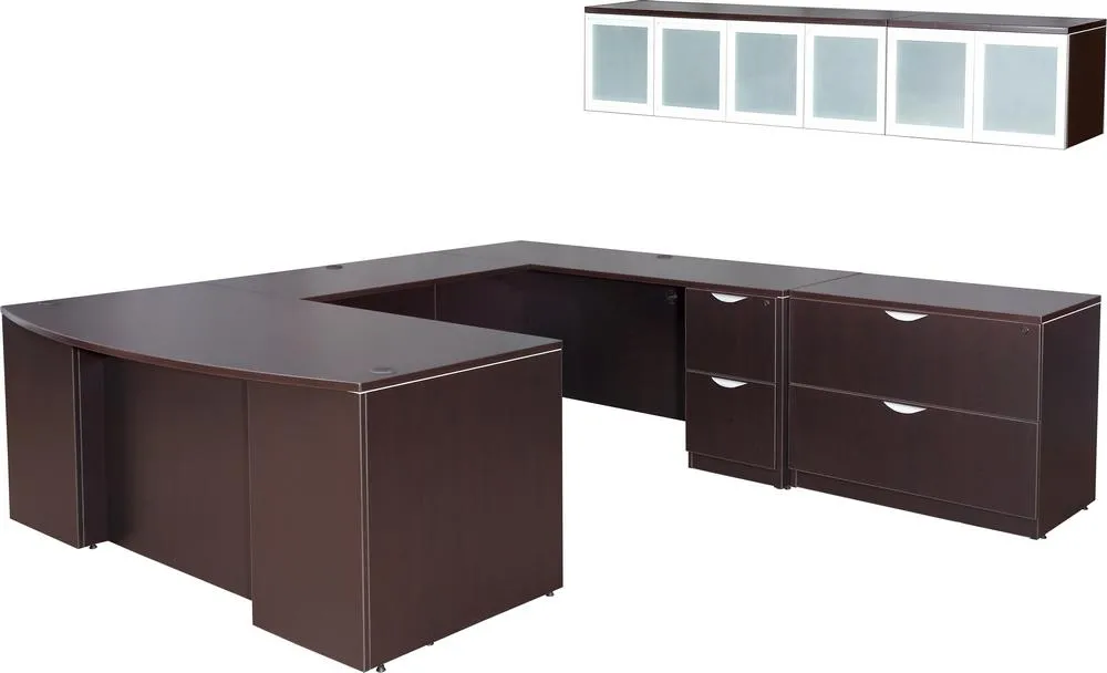 Bow Front Executive U Desk