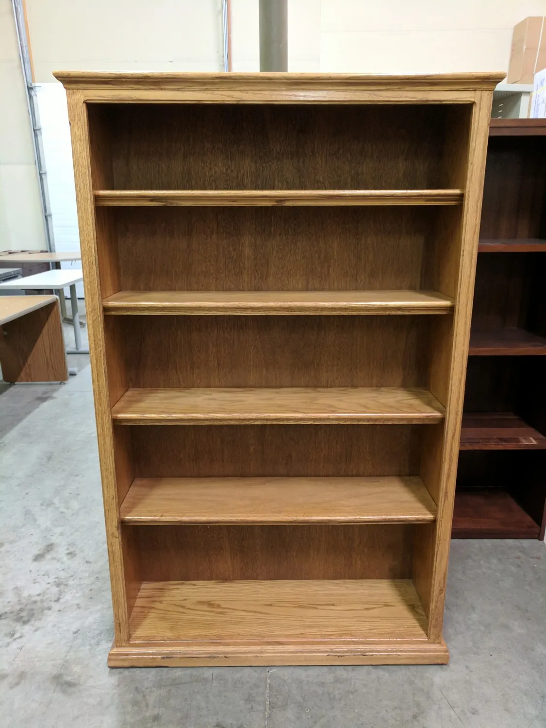 New Directions Oak Bookshelf