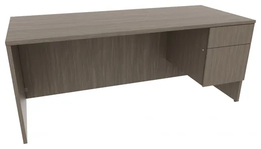 small rectangular desk with drawers 15