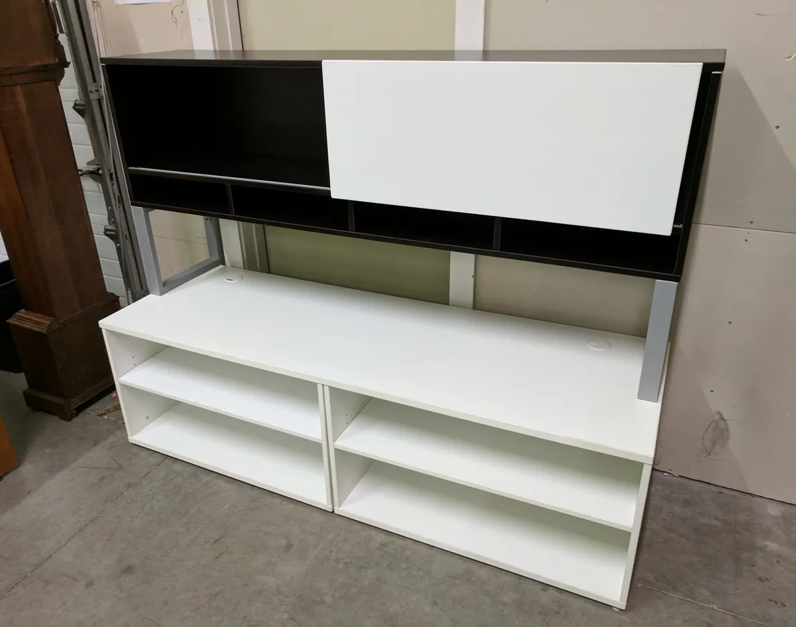 Express Office Furniture Storage Credenza with Hutch