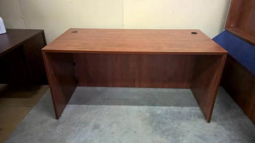 Used Cherry Office Desk Shell