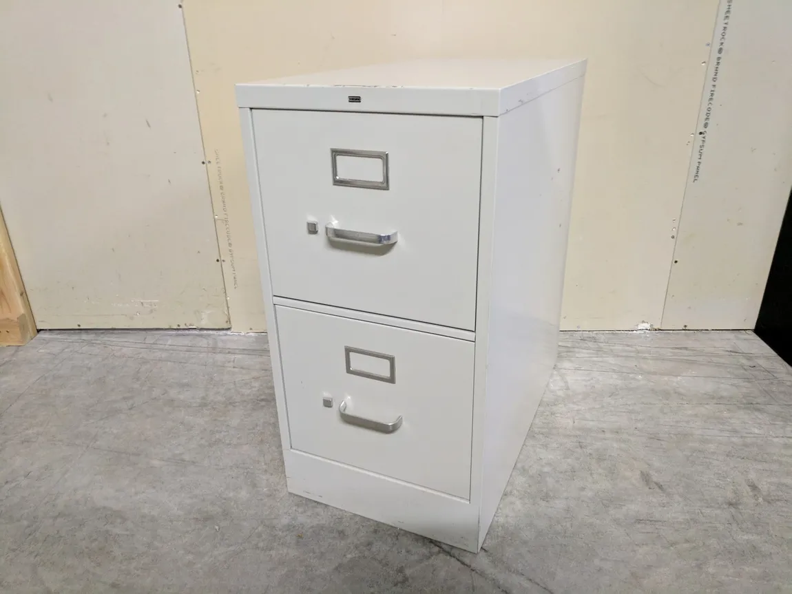 Putty Hon 2 Drawer Vertical File Cabinet
