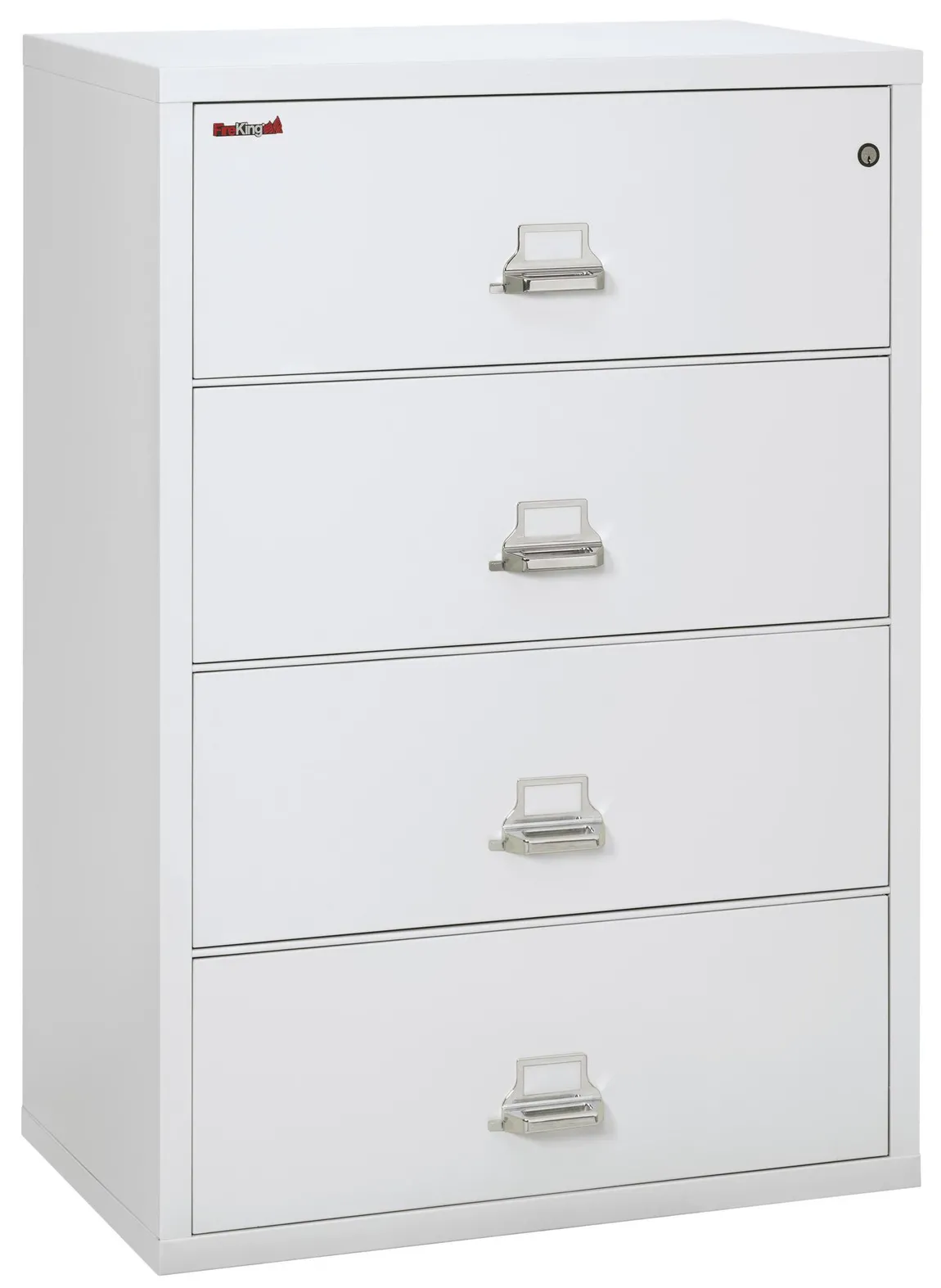 4 Drawer Fireproof Lateral File Cabinet - 38 Inch