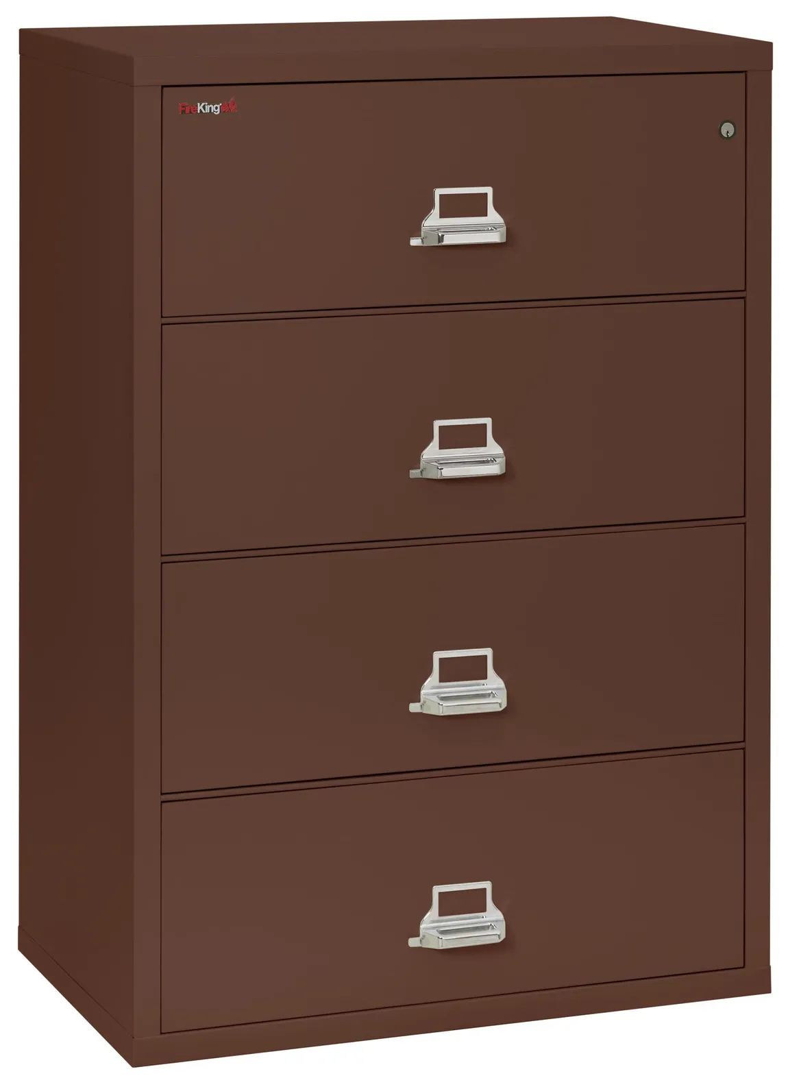 4 Drawer Fireproof Lateral File Cabinet - 38 Inch