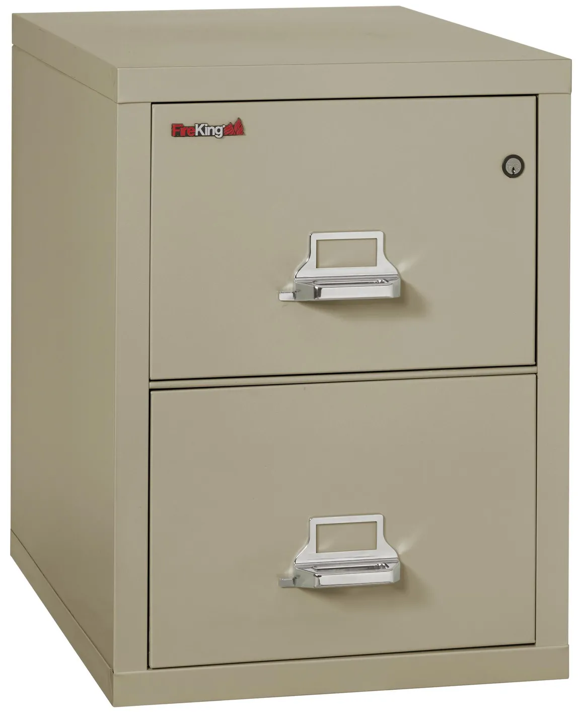2 Drawer Fireproof File Cabinet - Letter Size