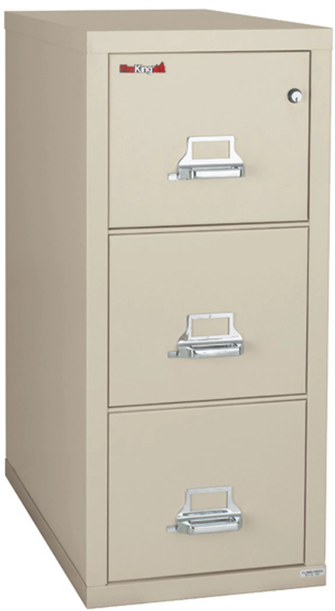 3 Drawer Fireproof File Cabinet - Letter Size