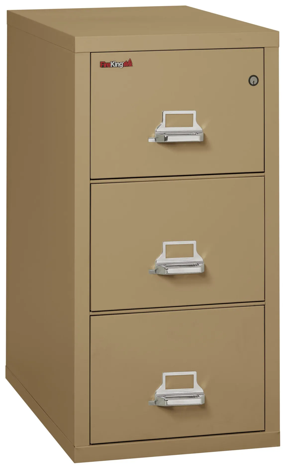 3 Drawer Fireproof File Cabinet - Letter Size
