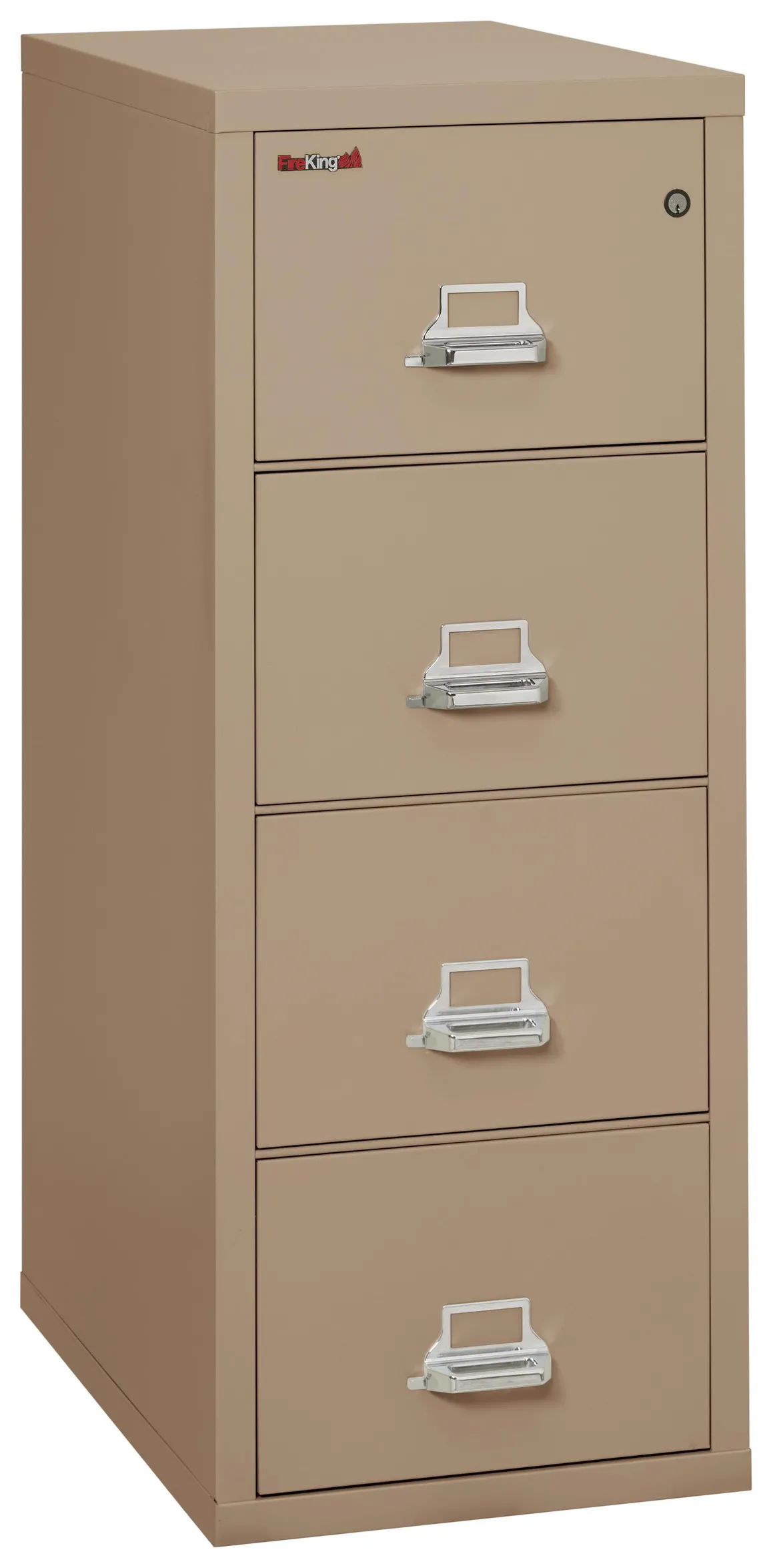 4 Drawer Fireproof File Cabinet - Letter Size