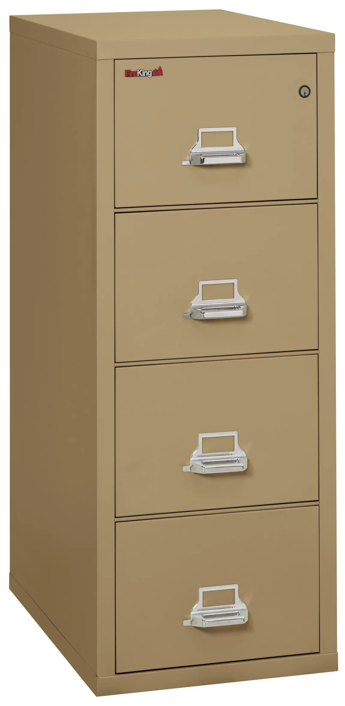 4 Drawer Fireproof File Cabinet - Letter Size