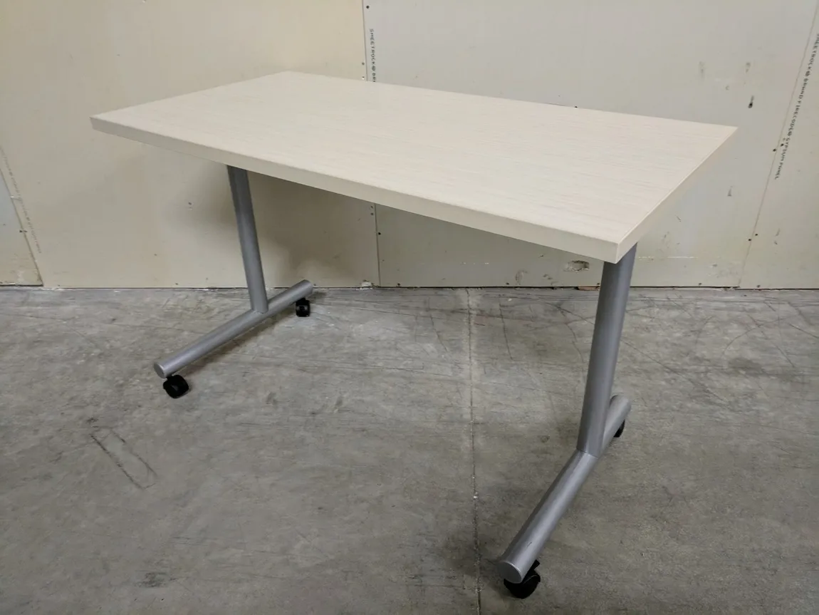 Maple Laminate Rolling Training Tables â€“ 48x24