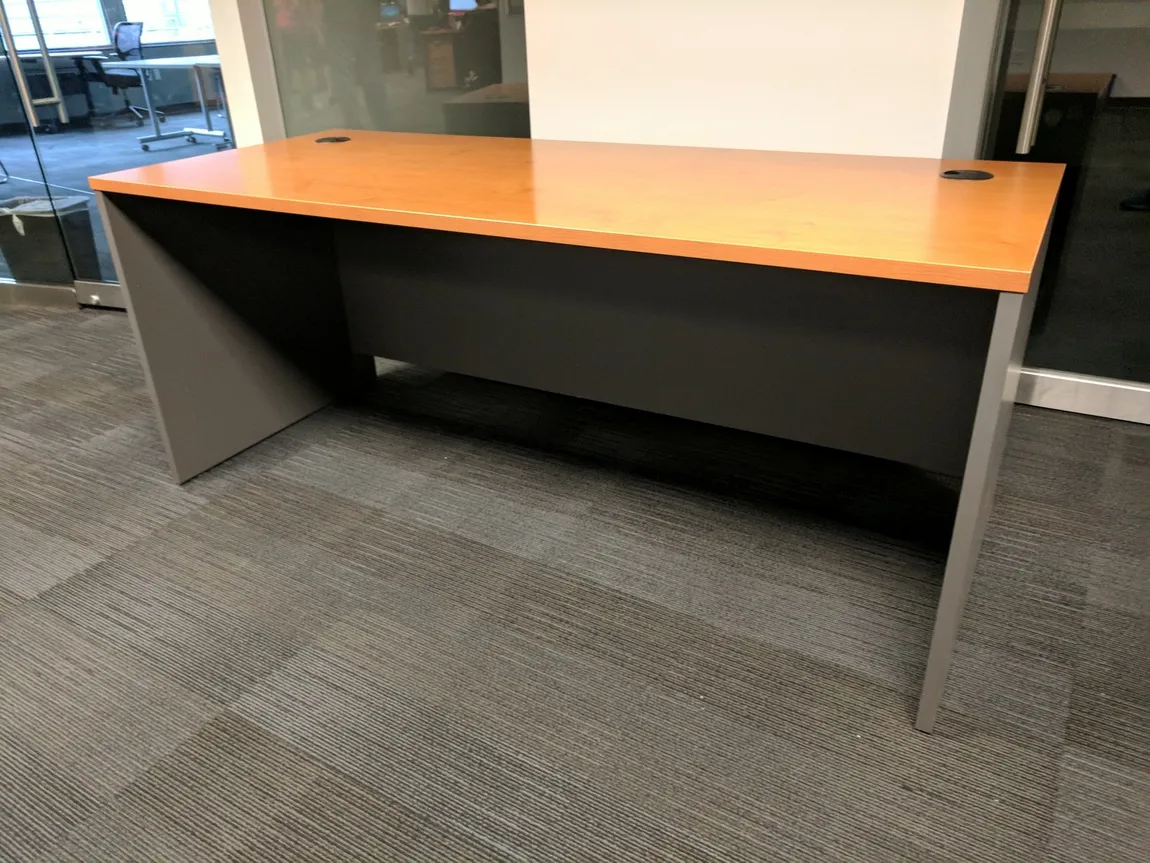 Oak Laminate Desk â€“ 71x29.5