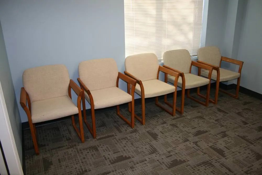 Cream Fabric Guest Chairs