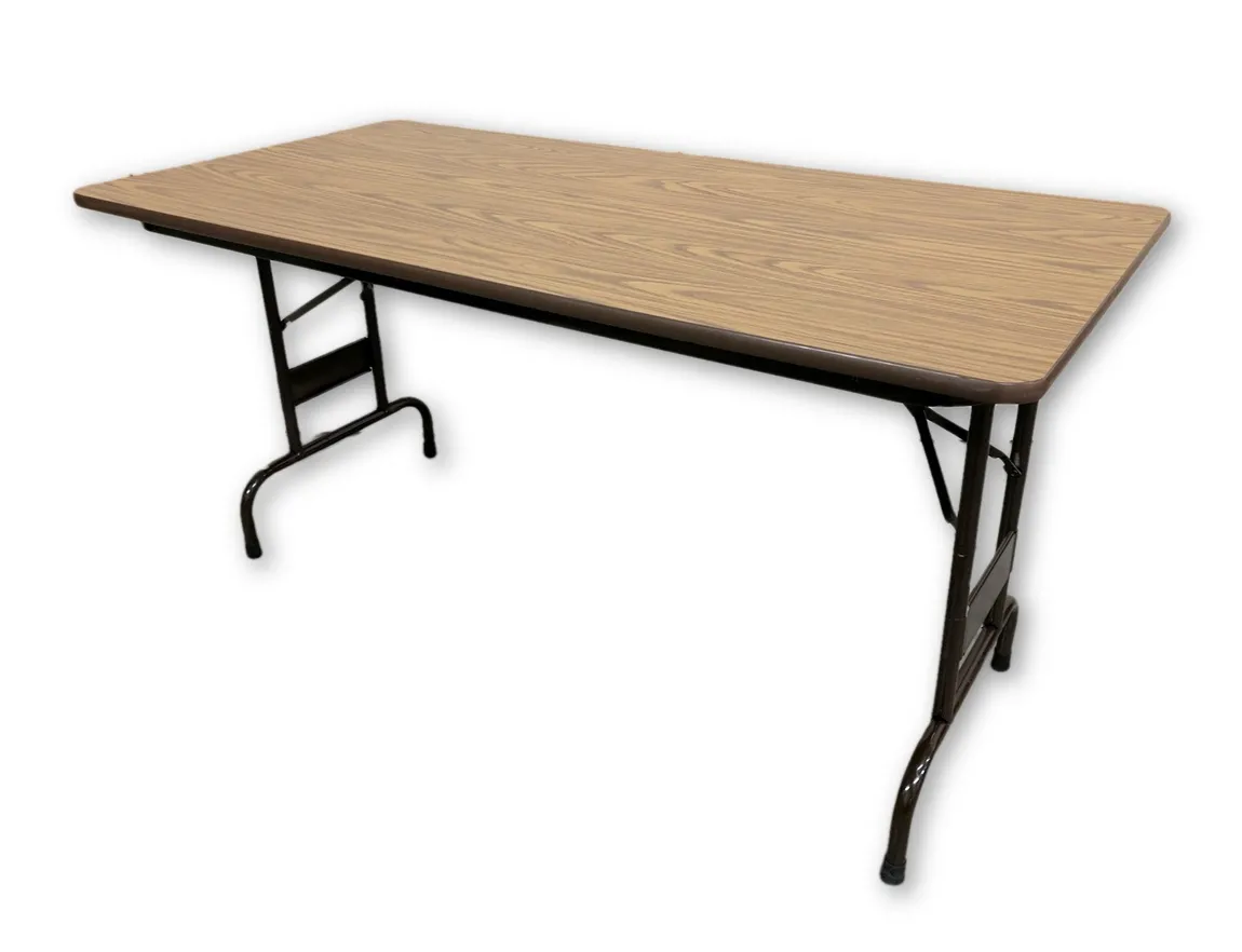 Oak Laminate Folding Tables â€“ 60x30