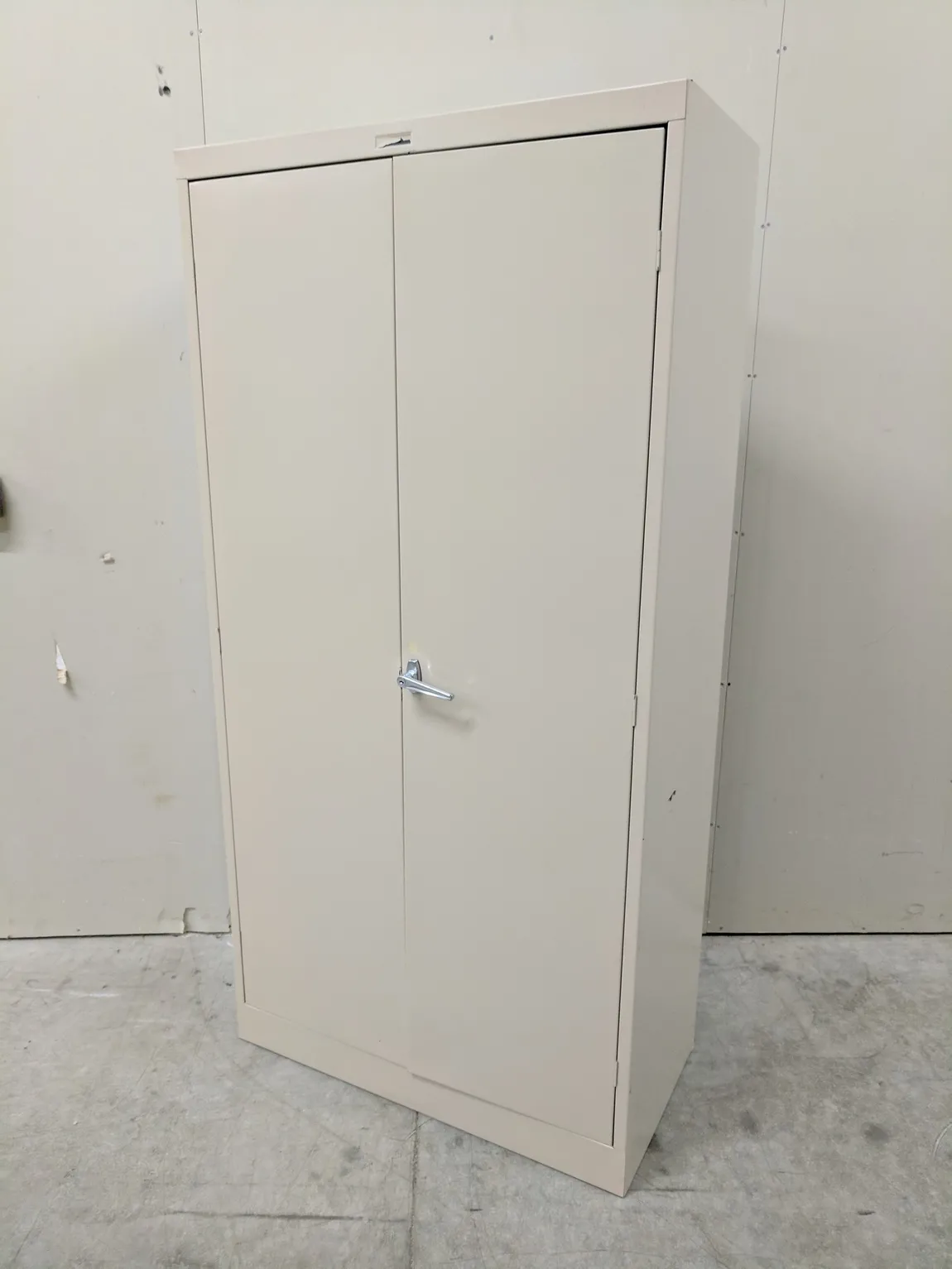 Putty Metal Storage Cabinet â€“ 36 Inch Wide