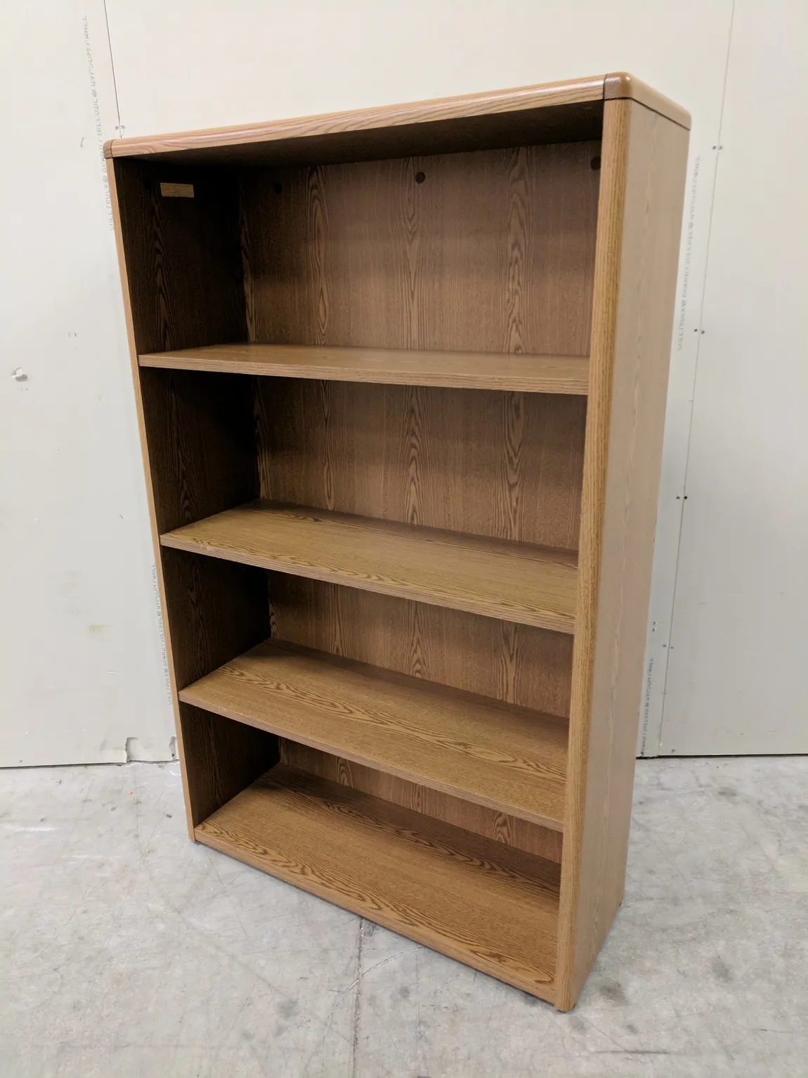 Hon Oak Laminate Bookshelf â€“ 36 Inch Wide