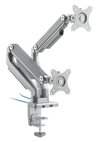Two Monitor Desk Mount