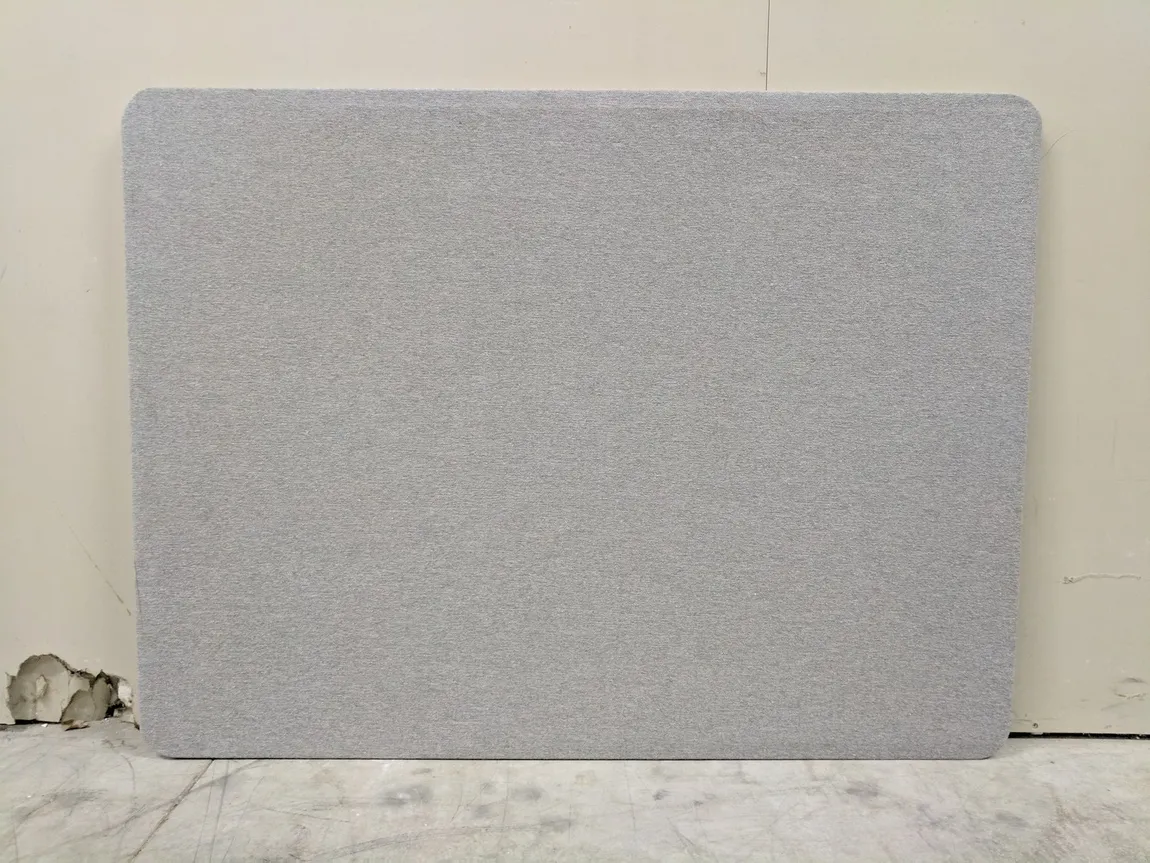 Gray Fabric Bulletin Board â€“ 48x36