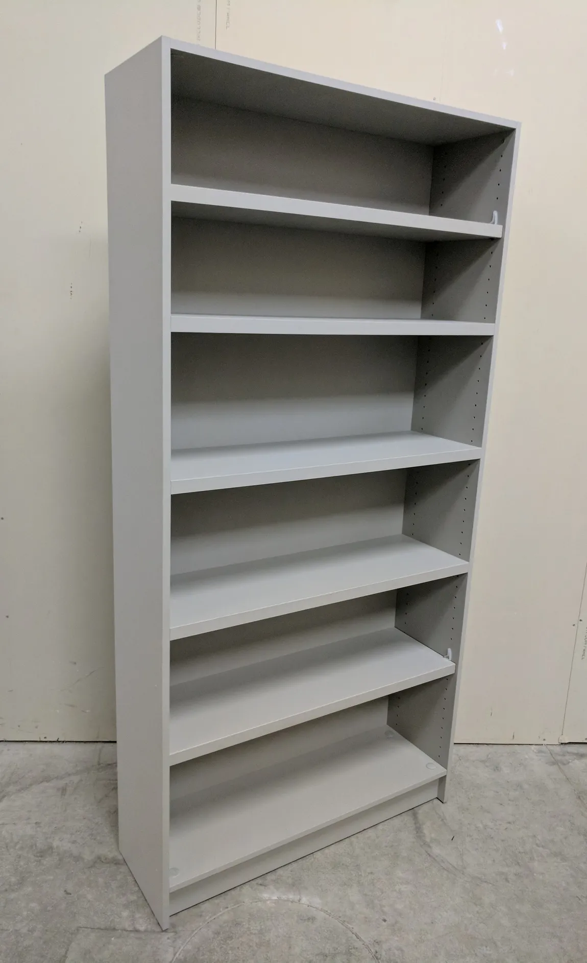 Putty Laminate Bookshelf â€“ 36 Inch Wide