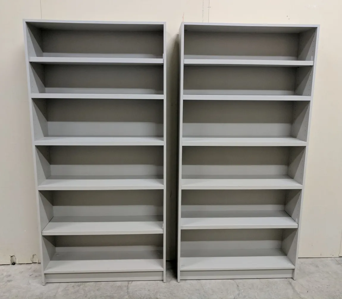 Putty Laminate Bookshelf â€“ 36 Inch Wide