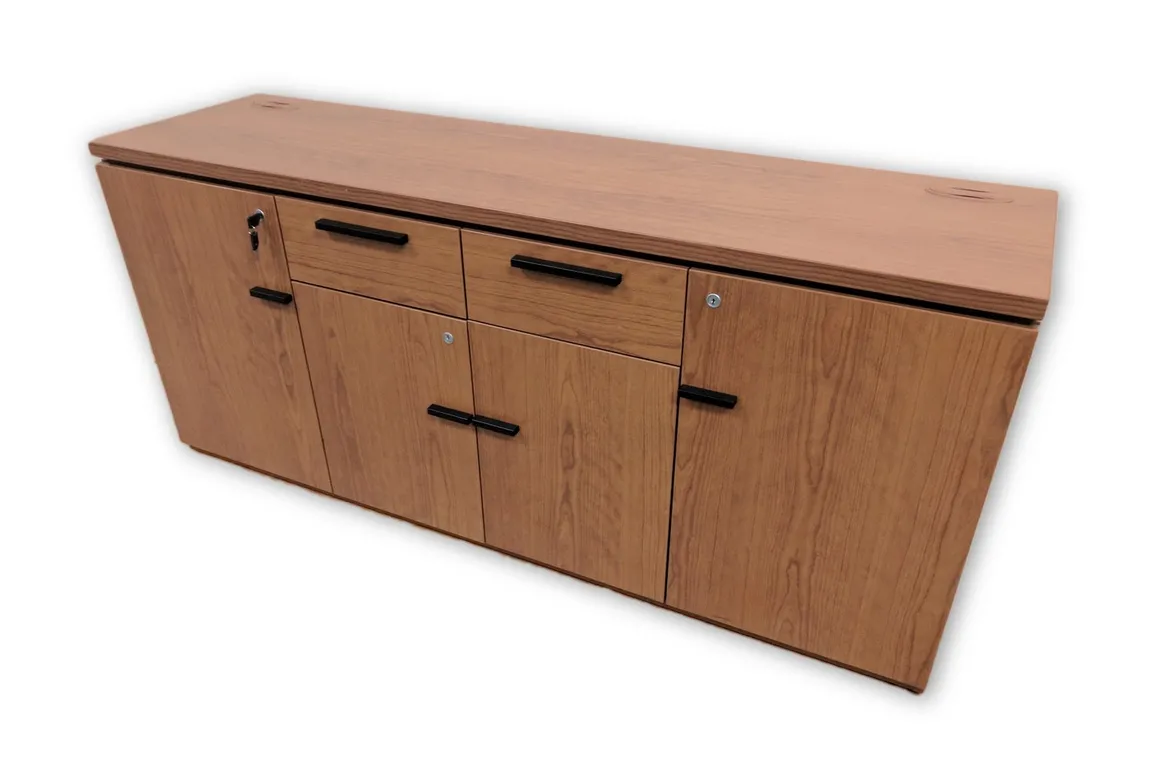 Cherry Laminate Storage Credenza