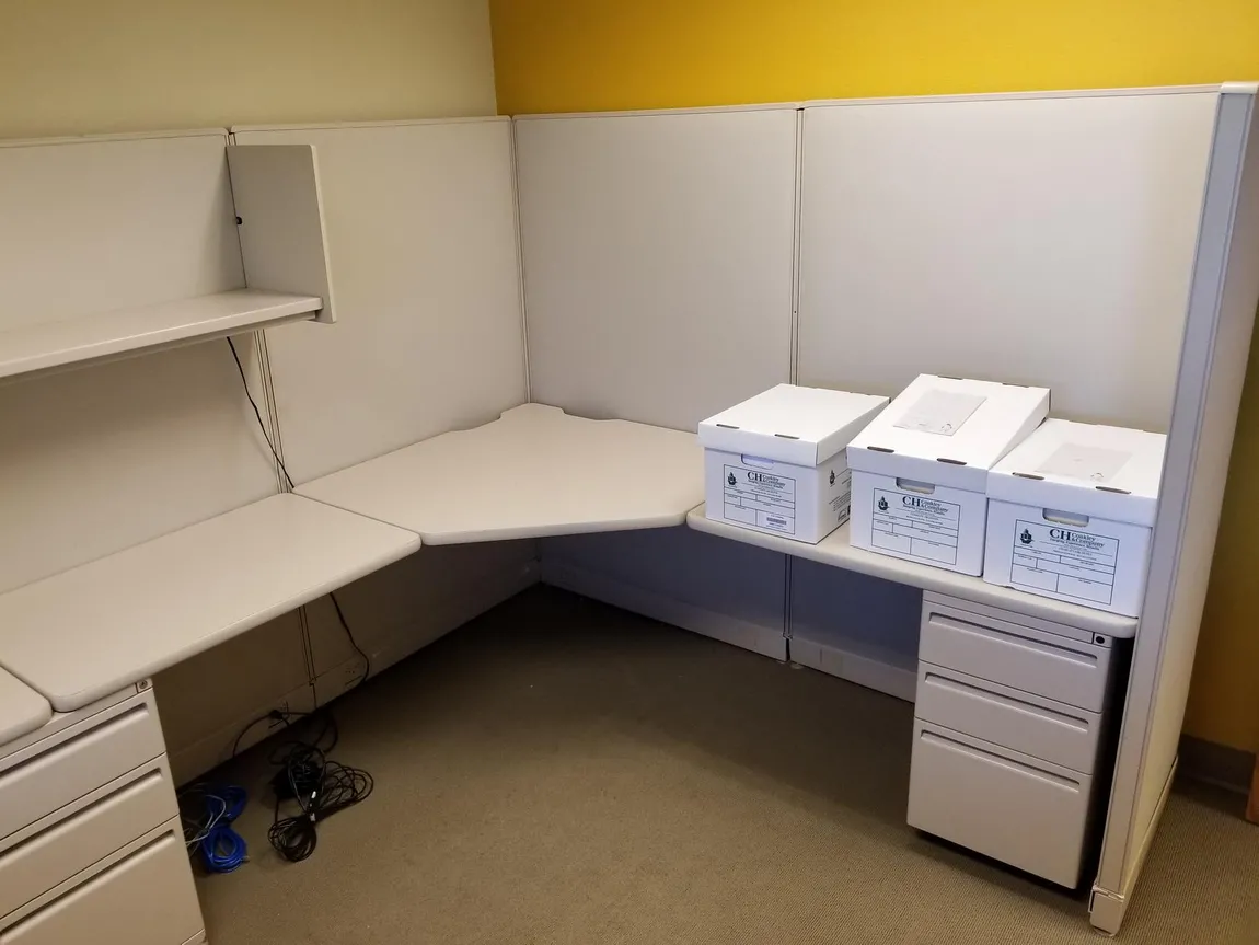 Haworth Cubicle Desk Workstations