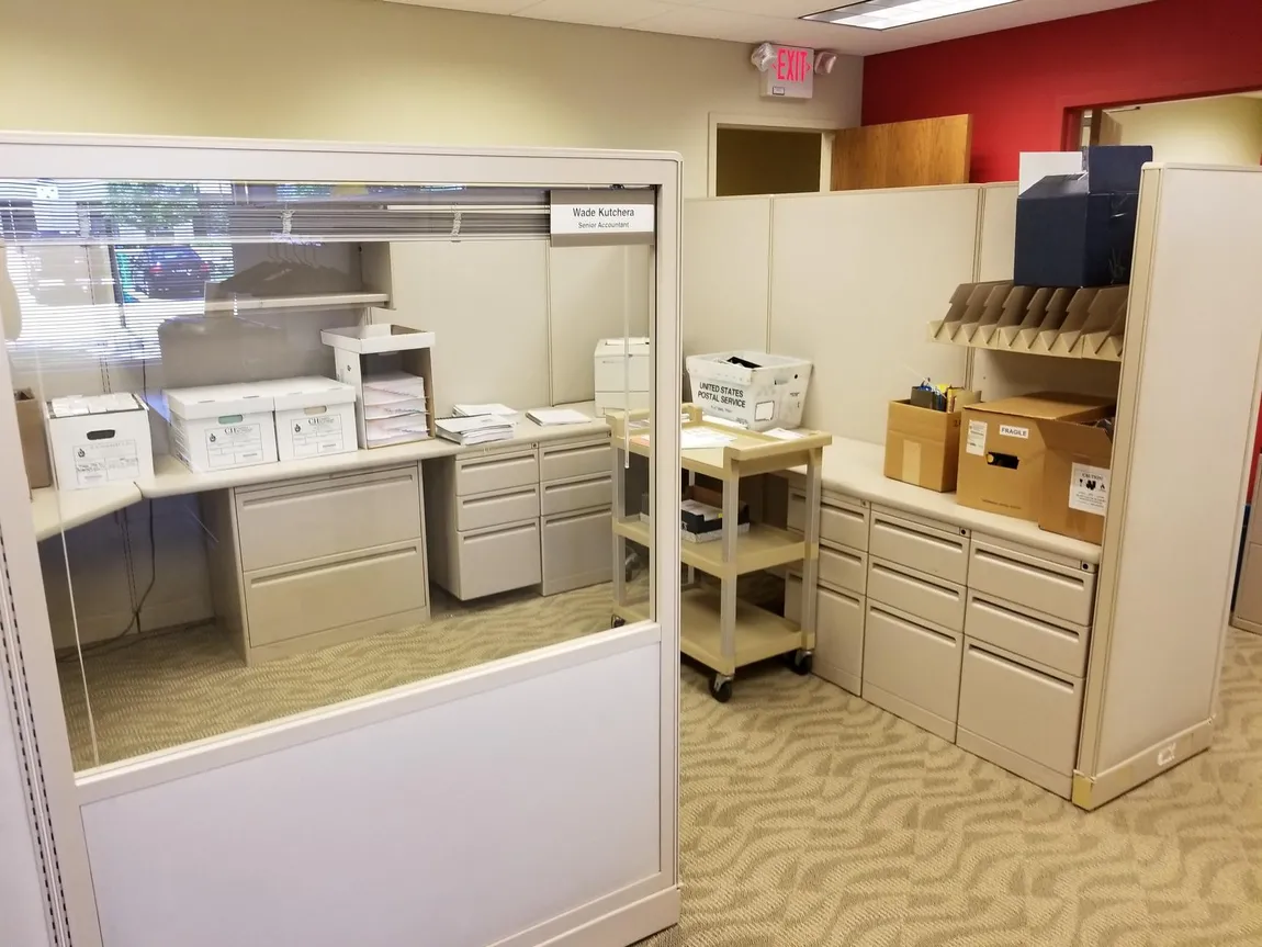 Haworth Cubicle Desk Workstations