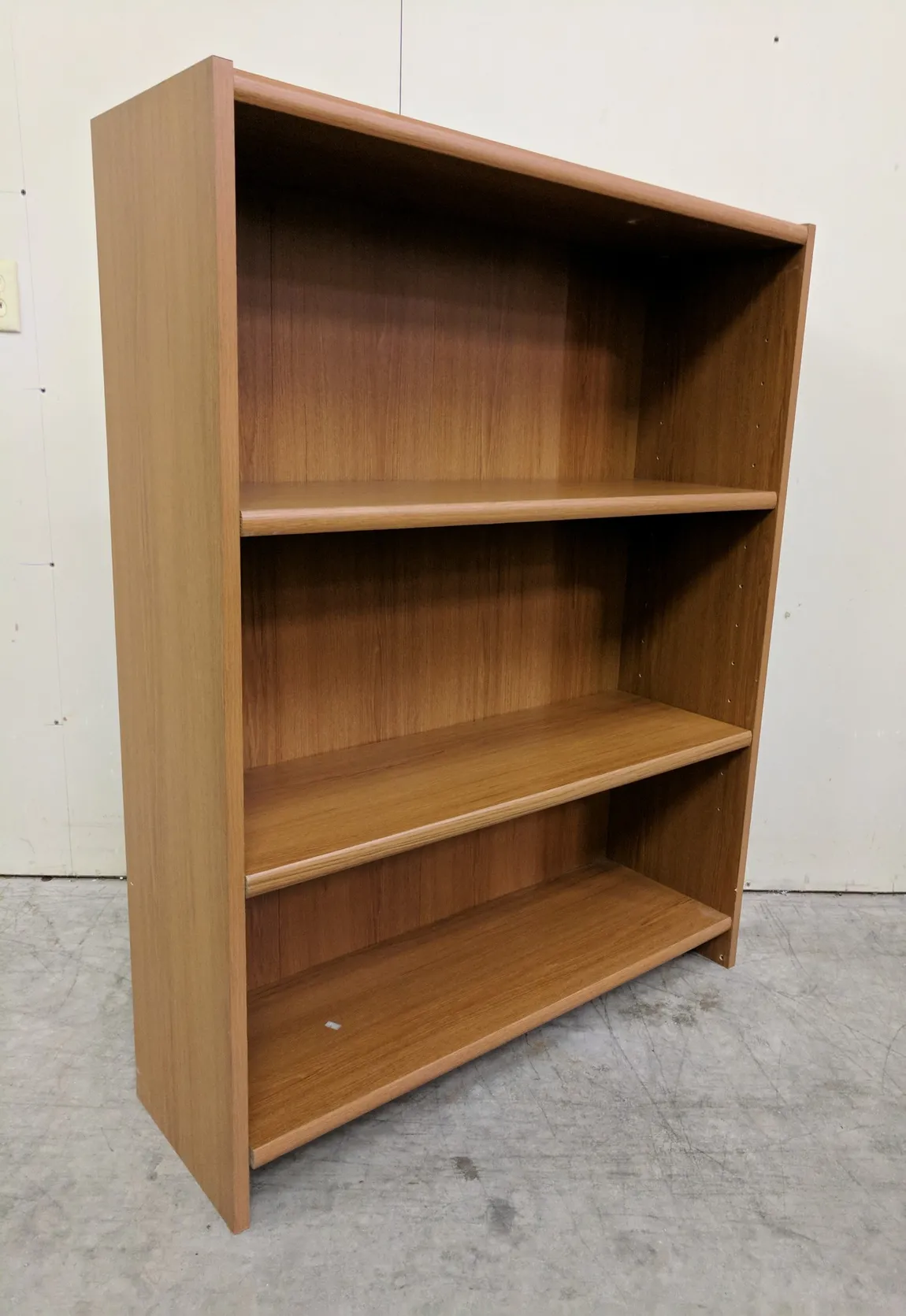 Oak Laminate Bookshelf â€“ 37 Inch Wide