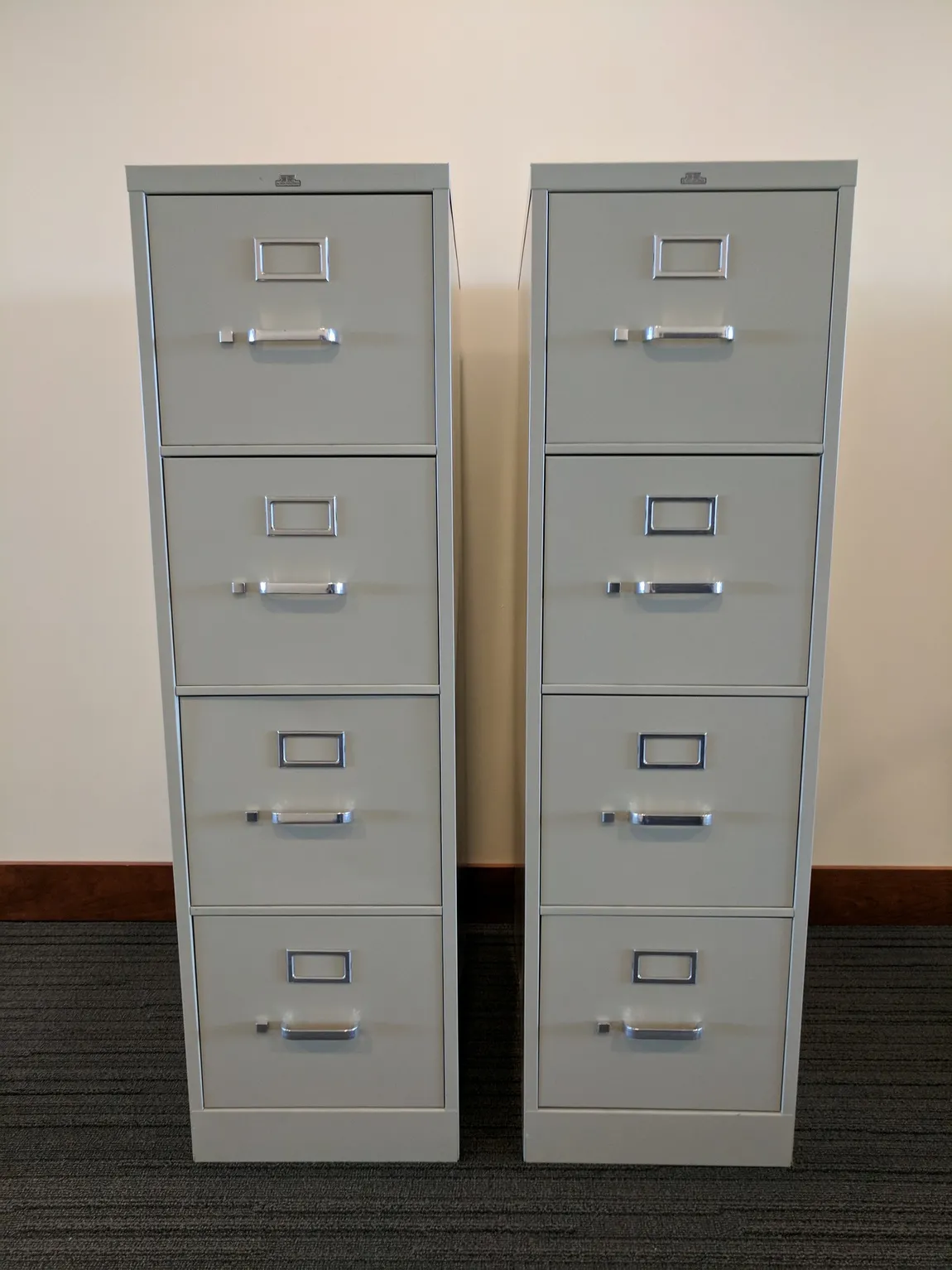 Putty Hon 4 Drawer Vertical File Cabinet
