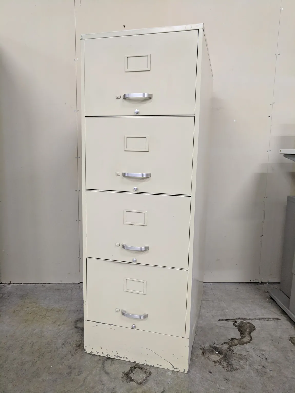 Putty Art Metal 4 Drawer Vertical Legal File Cabinet