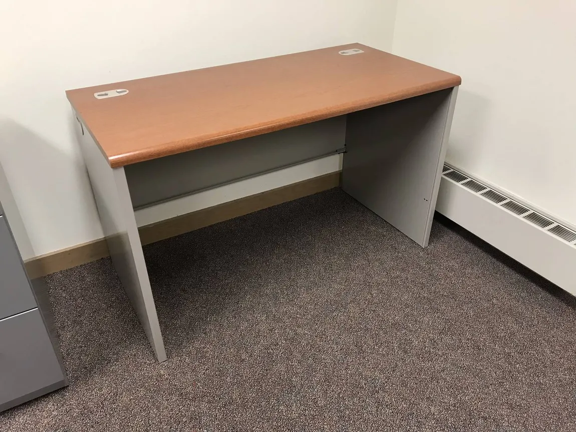 Cherry and Gray Lamniate Desk shell