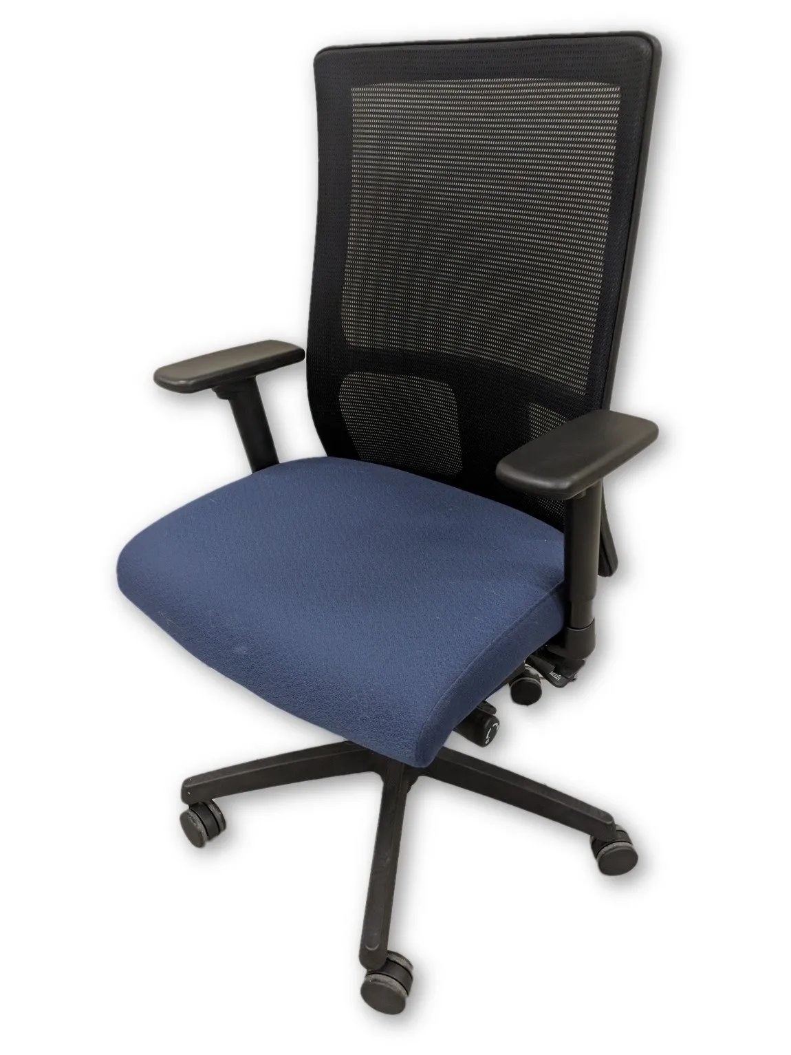 Blue Hon Mesh Back Rolling Office Chair