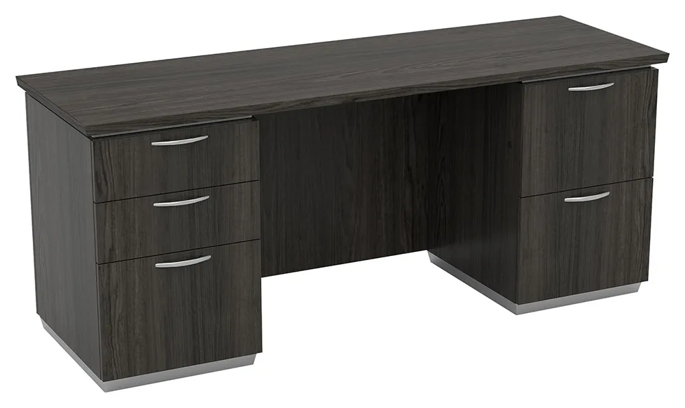 small credenza desk with drawers 3