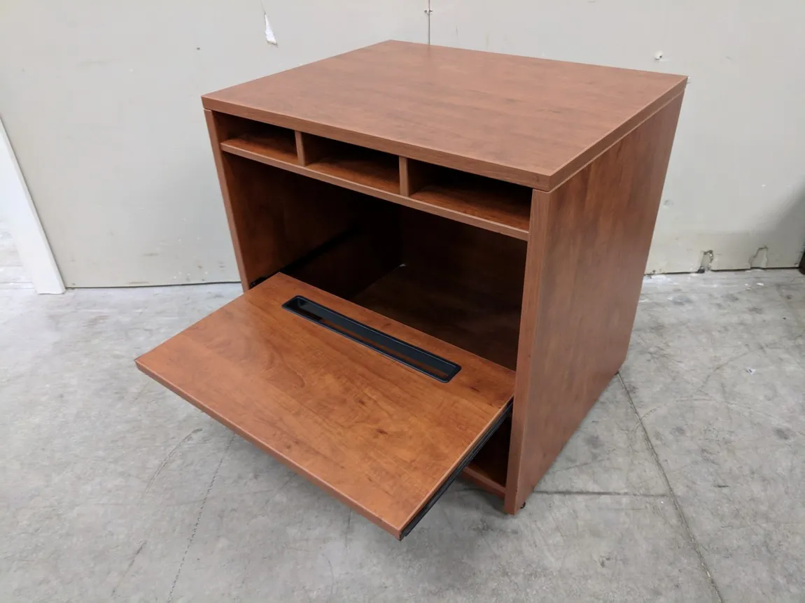 Cherry Laminate Storage Cabinet