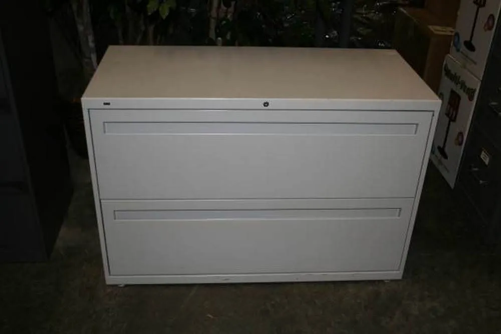 HON Two Drawer Extra Wide Lateral File Cabinet 