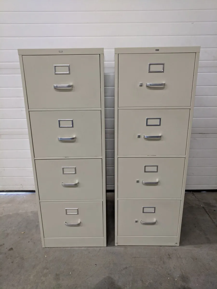 Putty Hon 4 Drawer Vertical Legal File Cabinet