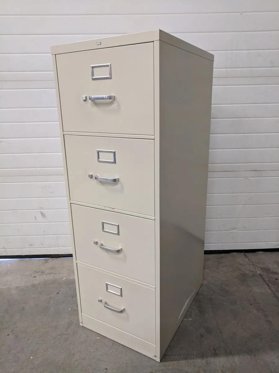 Putty Hon 4 Drawer Vertical Legal File Cabinet