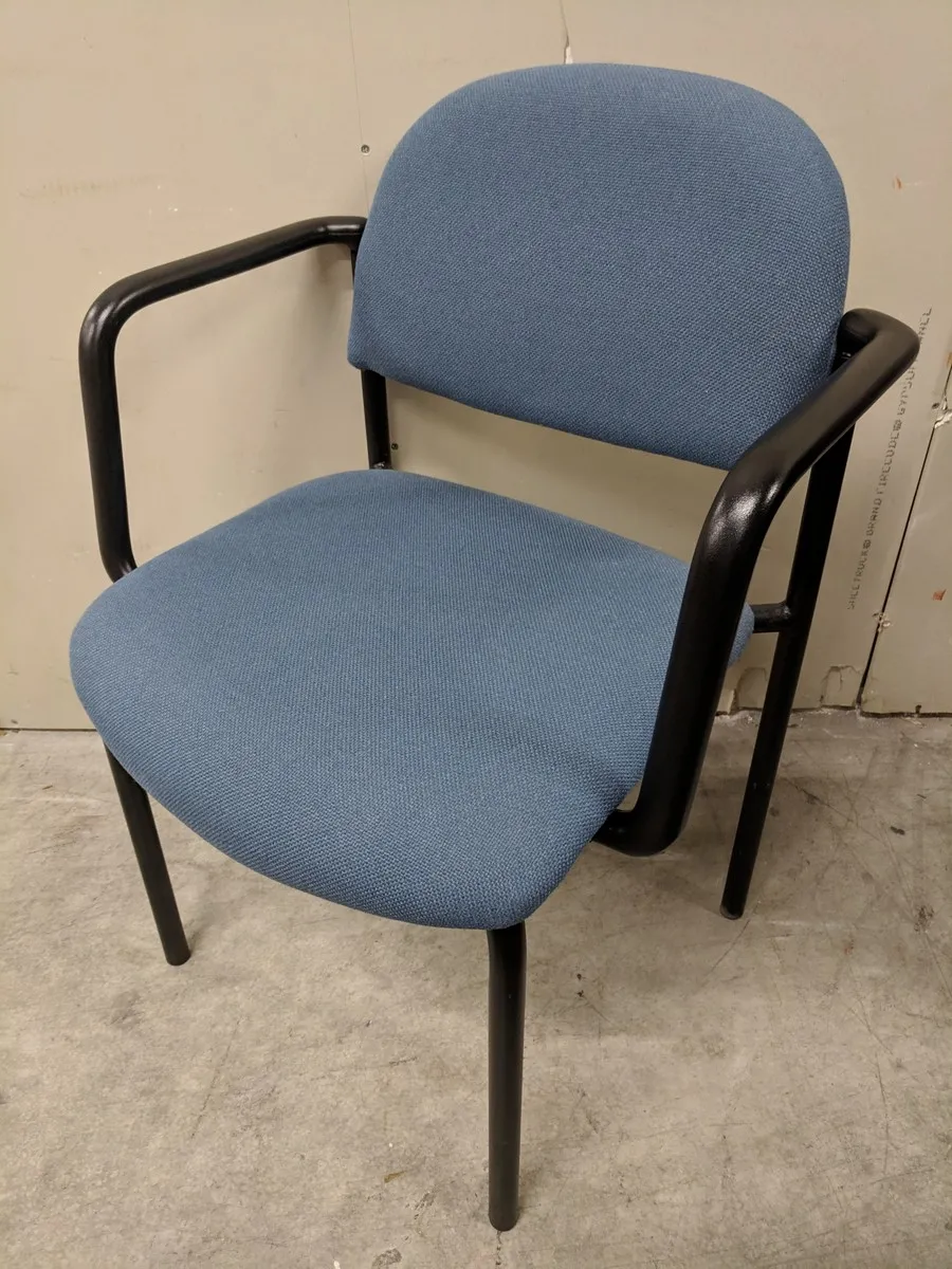 Light Blue Stacking Guest Chair