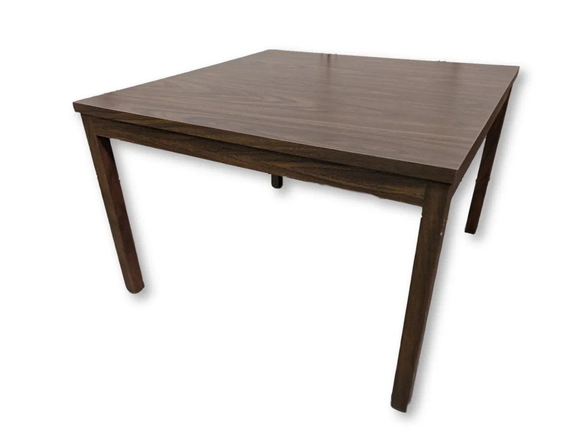 Walnut Laminate End Table