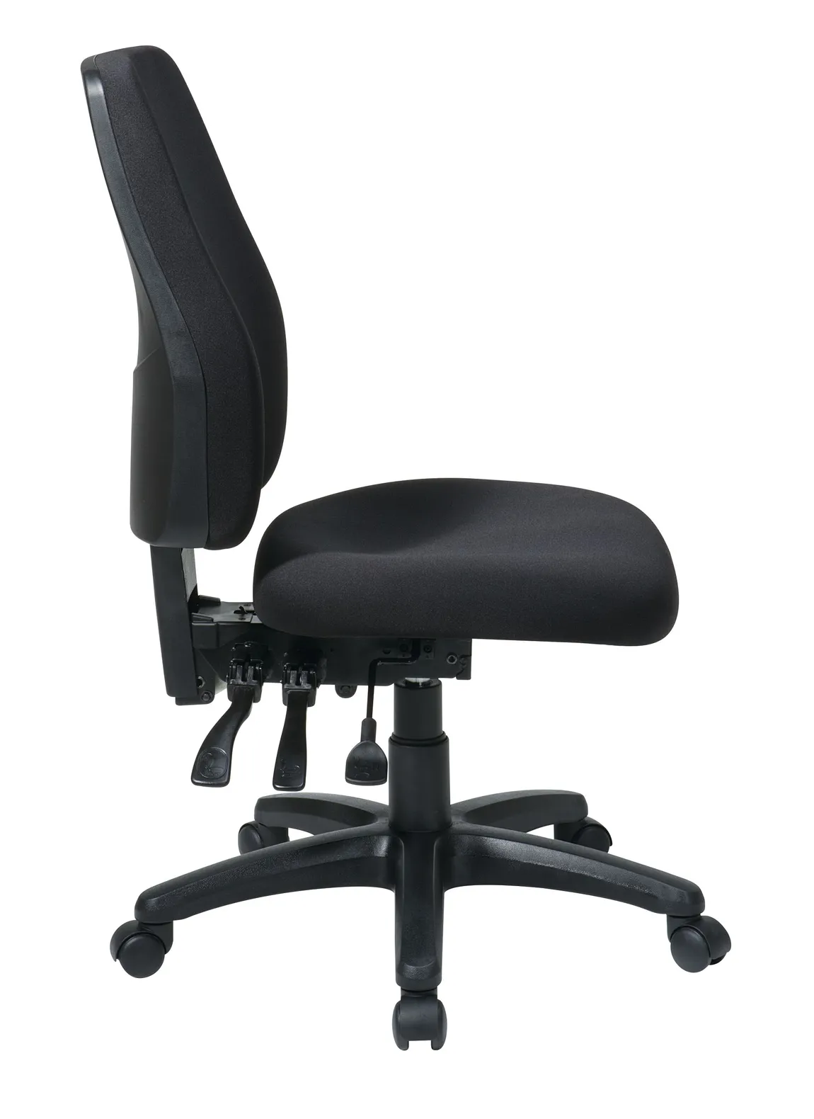 Mid Back Ergonomic Chair Without Arms
