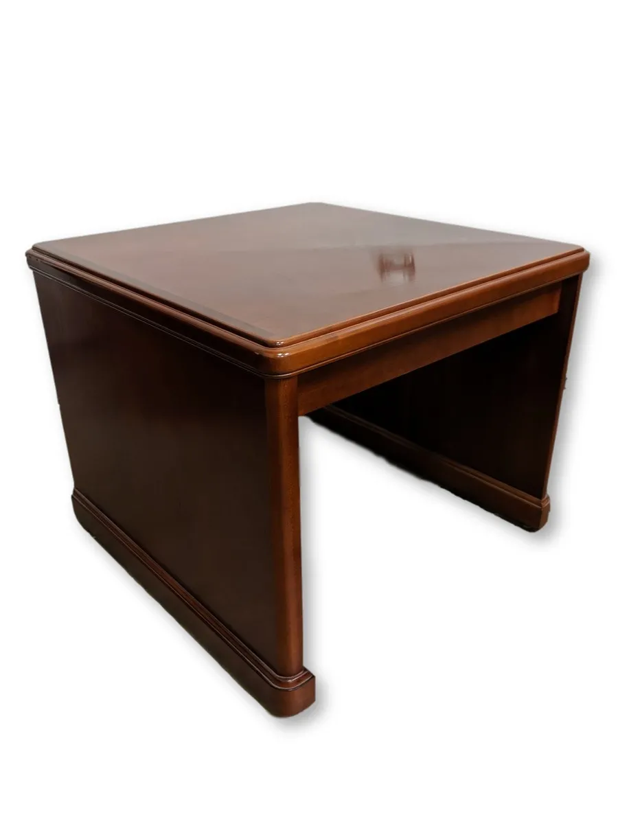 Solid Wood Cherry End Table â€“ 24x24