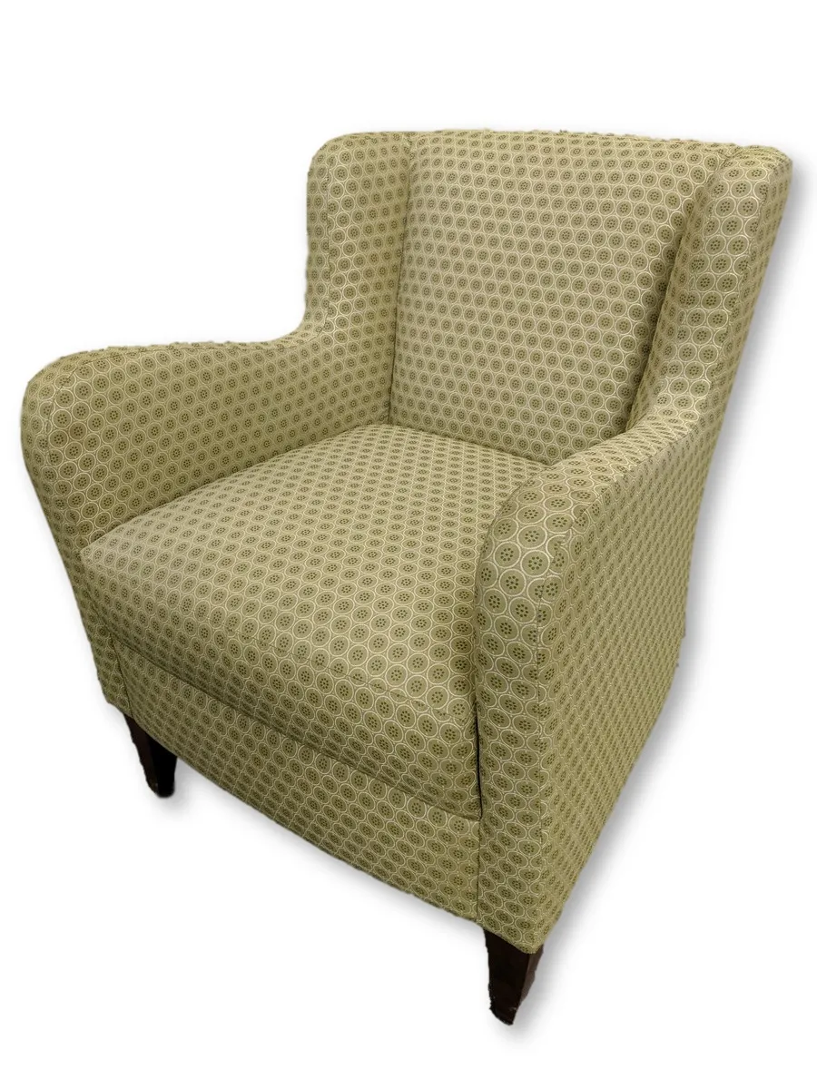 Bernhardt Light Green Fabric Club Chair