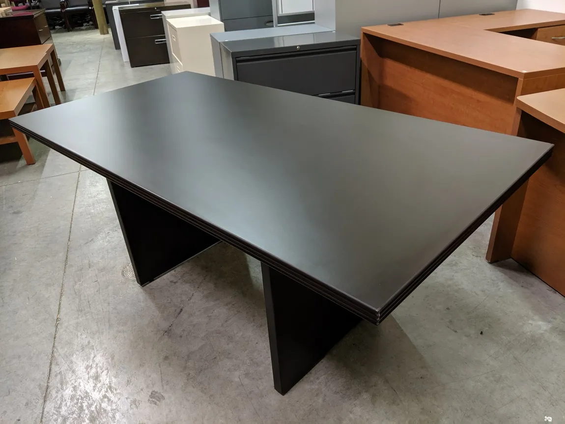 6FT Espresso Laminate Rectangular Conference Table