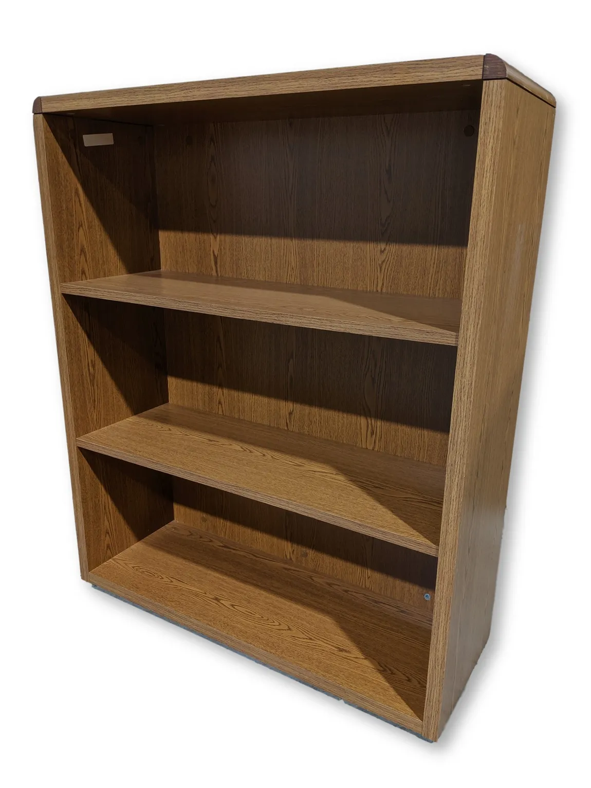 Oak Laminate Bookshelves â€“ 36 Inch Wide