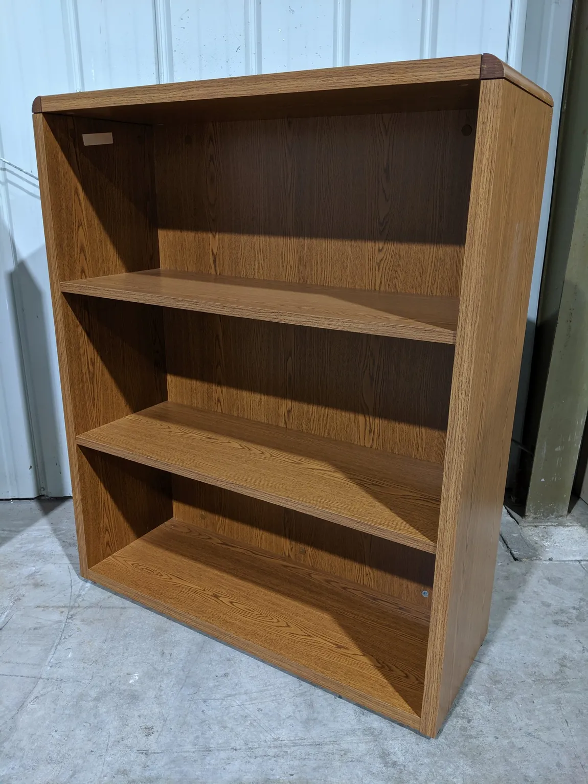 Oak Laminate Bookshelves â€“ 36 Inch Wide