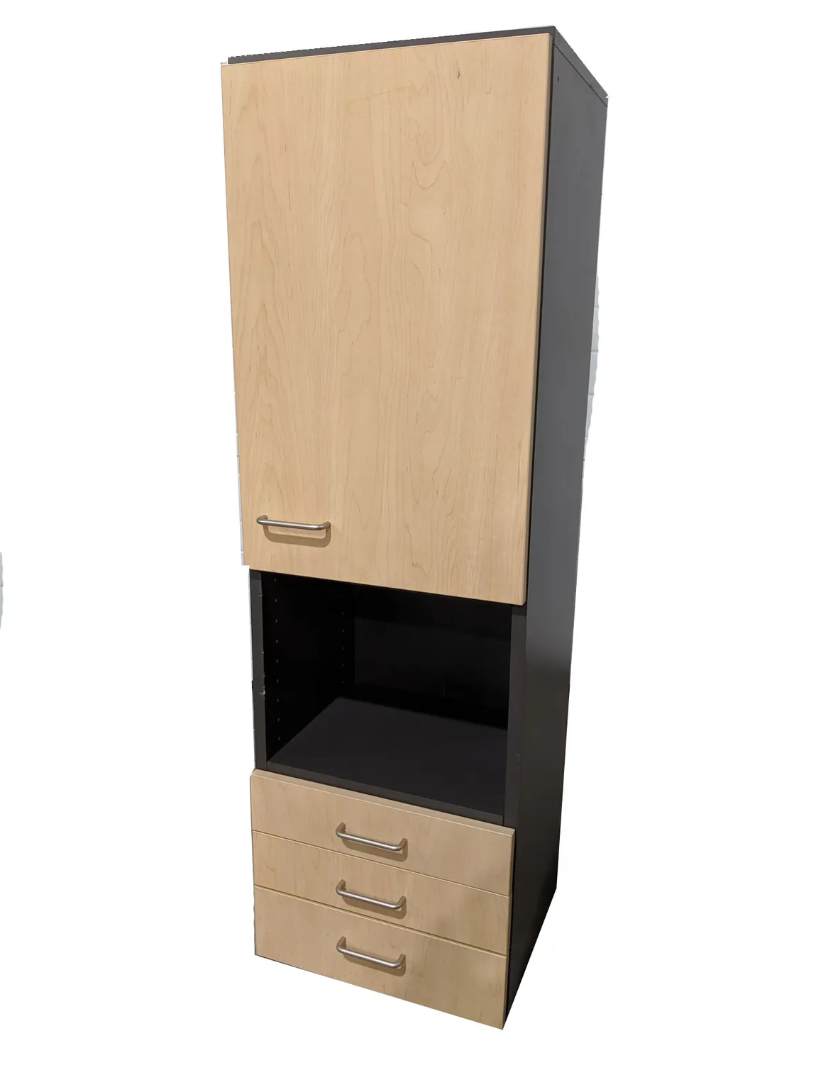 Techline Maple Laminate Storage Cabinet