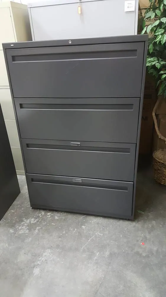 HON Four Drawer Lateral File Cabinet