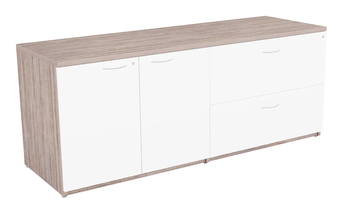 Combo Lateral File Storage Cabinet Credenza