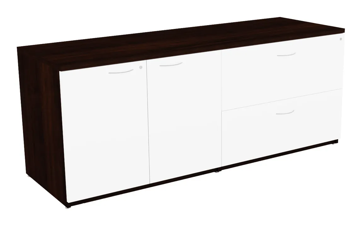 Combo Lateral File Storage Cabinet Credenza