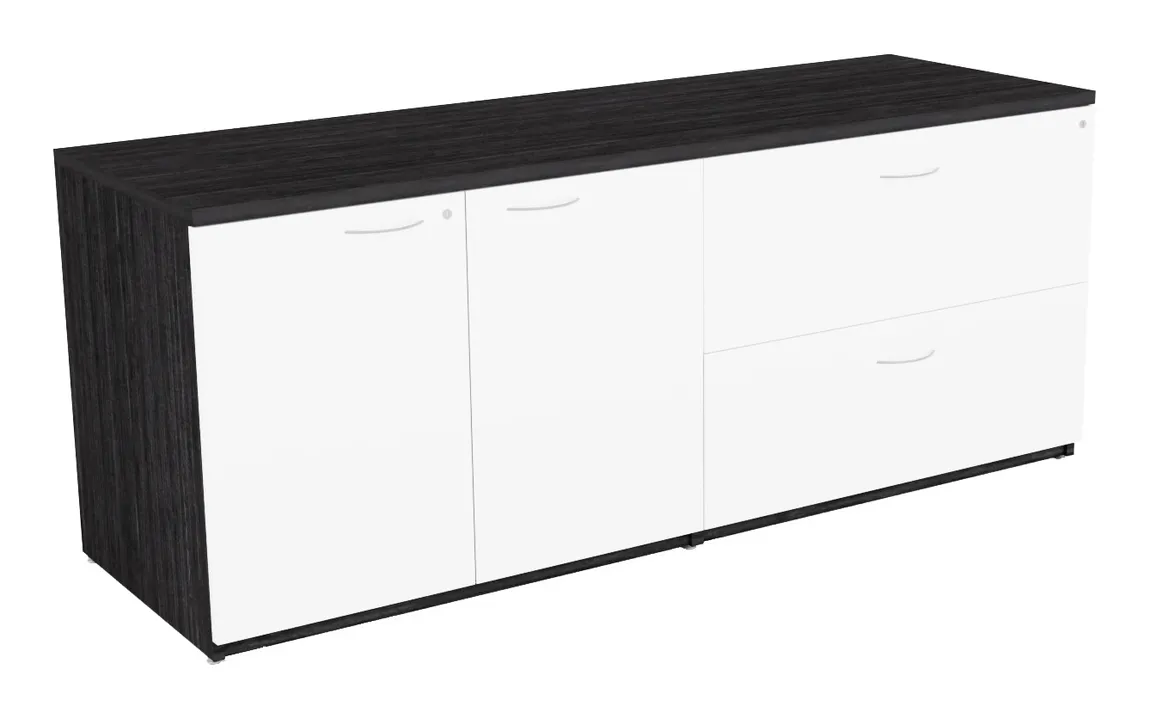 Combo Lateral File Storage Cabinet Credenza