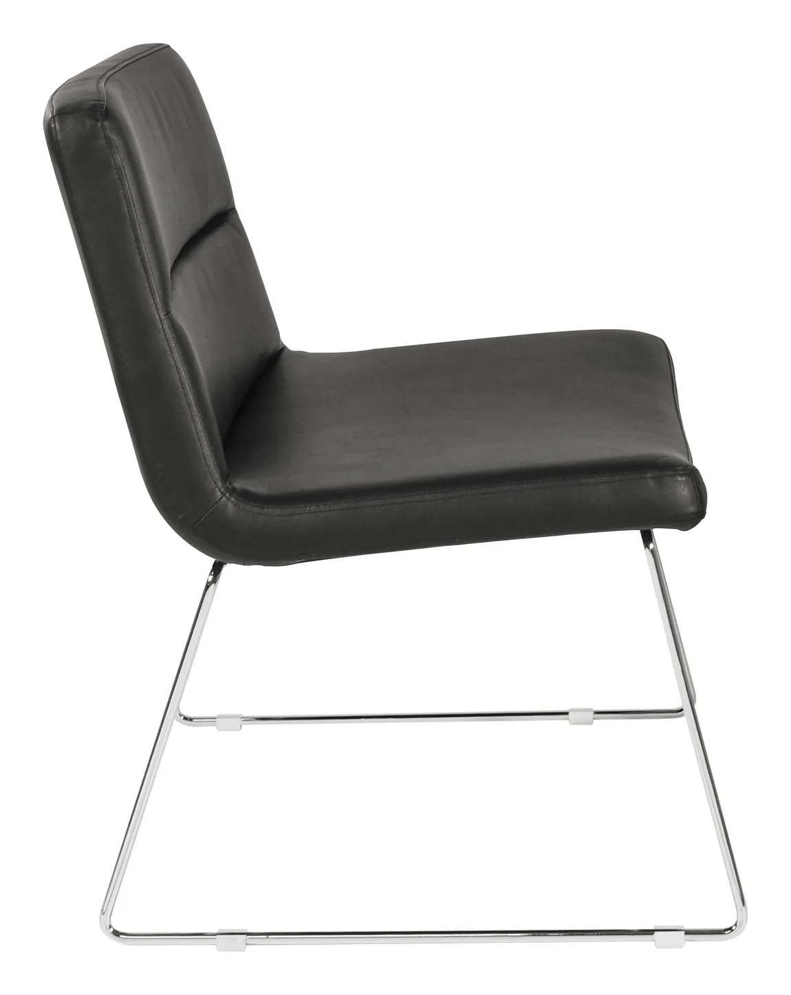 Accent Chair with Sled Base